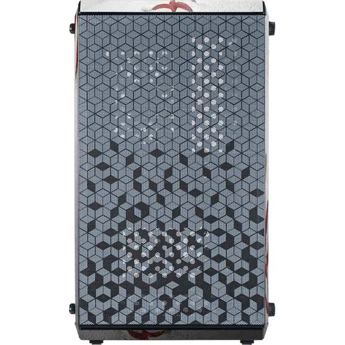 MLB Miami Marlins Game Ball Cooler Master MasterBox Q300L Mini Tower Skin