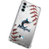 MLB Miami Marlins Game Ball Galaxy A13 5G Clear Case