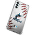 MLB Miami Marlins Game Ball Galaxy A14 5G Clear Case