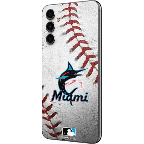 MLB Miami Marlins Game Ball Galaxy A14 5G Skin