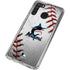 MLB Miami Marlins Game Ball Galaxy A21 Clear Case