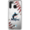 MLB Miami Marlins Game Ball Galaxy A21 Clear Case