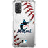 MLB Miami Marlins Game Ball Galaxy A32 5G Clear Case
