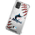MLB Miami Marlins Game Ball Galaxy A32 5G Clear Case