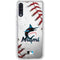 MLB Miami Marlins Game Ball Galaxy A50 Clear Case