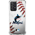 MLB Miami Marlins Game Ball Galaxy A52 5G Clear Case