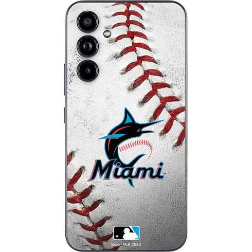 MLB Miami Marlins Game Ball Galaxy A54 5G Skin
