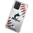 MLB Miami Marlins Game Ball Galaxy A72 5G Clear Case