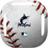 MLB Miami Marlins Game Ball Galaxy Buds Live Skin