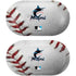 MLB Miami Marlins Game Ball Galaxy Buds Plus Skin