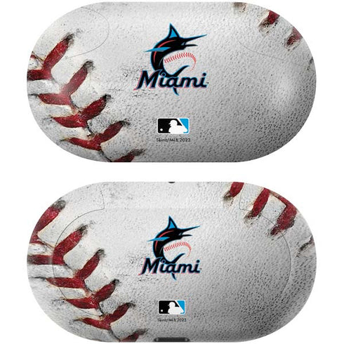 MLB Miami Marlins Game Ball Galaxy Buds Skin