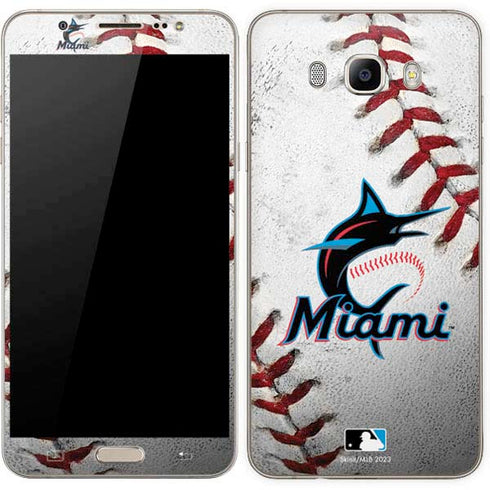 MLB Miami Marlins Game Ball Galaxy J7 Skin