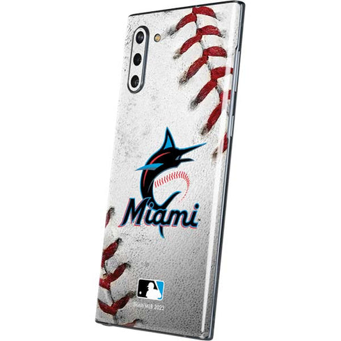 MLB Miami Marlins Game Ball Galaxy Note 10 Skin