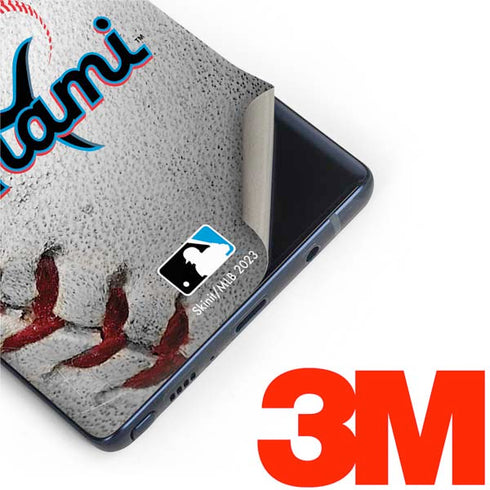MLB Miami Marlins Game Ball Galaxy Note 9 Skin
