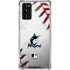 MLB Miami Marlins Game Ball Galaxy Note20 5G Clear Case