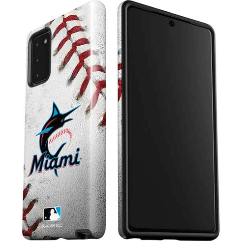 MLB Miami Marlins Game Ball Galaxy Note20 5G Pro Case
