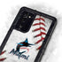 MLB Miami Marlins Game Ball Galaxy Note20 5G Waterproof Case