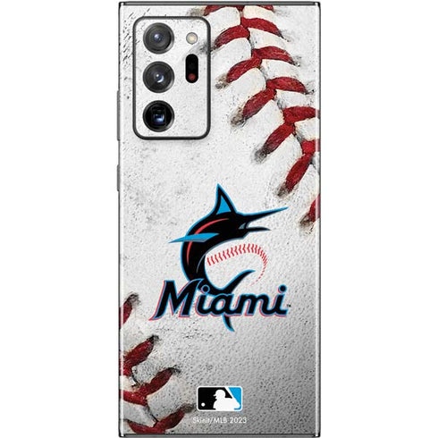 MLB Miami Marlins Game Ball Galaxy Note20 Ultra 5G Skin