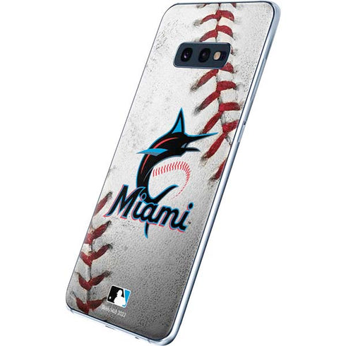 MLB Miami Marlins Game Ball Galaxy S10e Skin