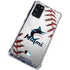 MLB Miami Marlins Game Ball Galaxy S20 FE Clear Case