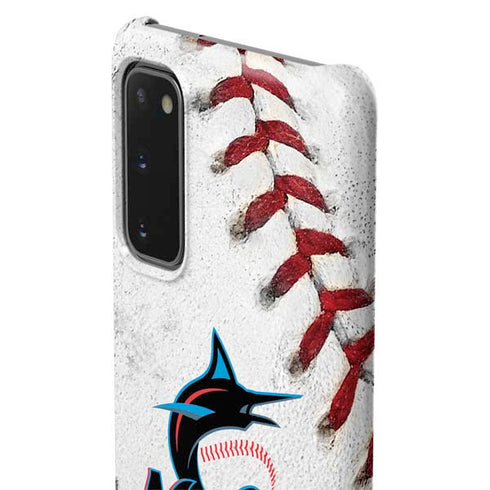 MLB Miami Marlins Game Ball Galaxy S20 Lite Case