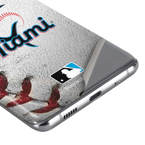 MLB Miami Marlins Game Ball Galaxy S20 Plus Skin