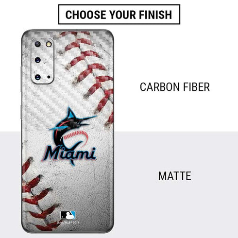 MLB Miami Marlins Game Ball Galaxy S20 Skin