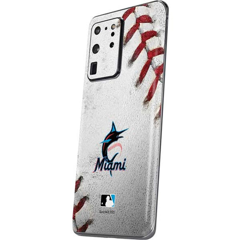 MLB Miami Marlins Game Ball Galaxy S20 Ultra 5G Skin