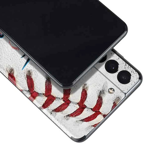 MLB Miami Marlins Game Ball Galaxy S21 Plus 5G Skin
