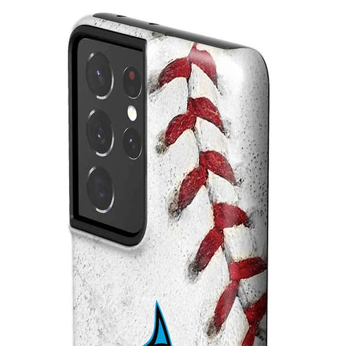 MLB Miami Marlins Game Ball Galaxy S21 Ultra 5G Pro Case