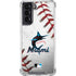 MLB Miami Marlins Game Ball Galaxy S22 Clear Case
