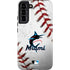 MLB Miami Marlins Game Ball Galaxy S22 Plus Pro Case