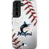 MLB Miami Marlins Game Ball Galaxy S22 Pro Case