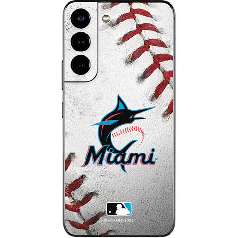 MLB Miami Marlins Game Ball Galaxy S22 Skin