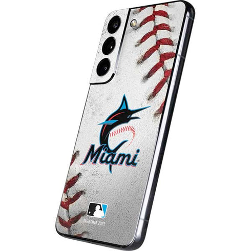 MLB Miami Marlins Game Ball Galaxy S22 Skin