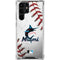 MLB Miami Marlins Game Ball Galaxy S22 Ultra Clear Case