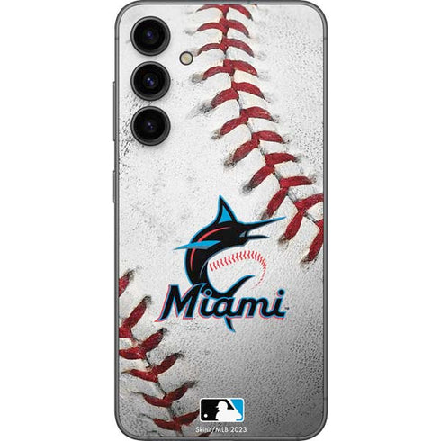 MLB Miami Marlins Game Ball Galaxy S23 FE Skin