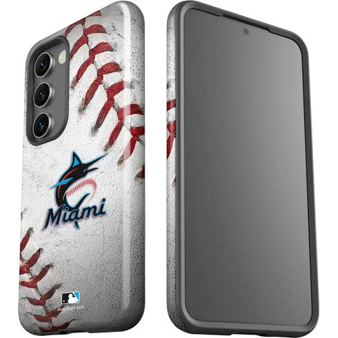 MLB Miami Marlins Game Ball Galaxy S23 Plus Pro Case