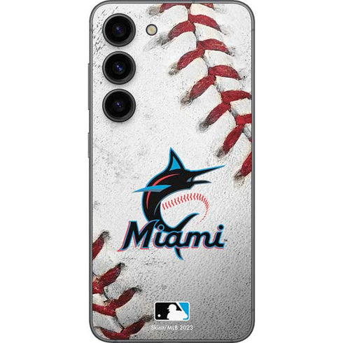 MLB Miami Marlins Game Ball Galaxy S23 Skin