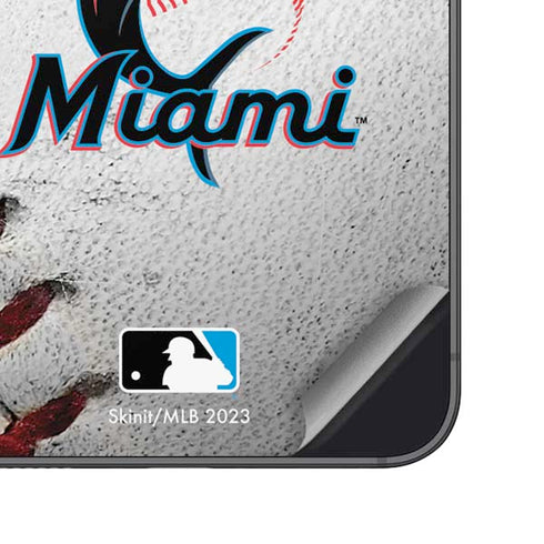 MLB Miami Marlins Game Ball Galaxy S23 Skin
