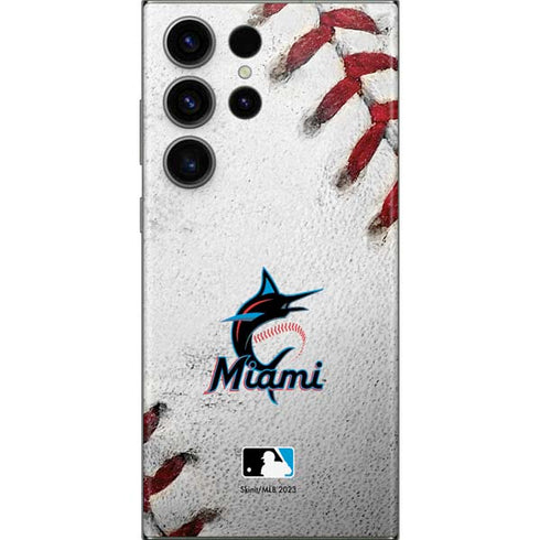 MLB Miami Marlins Game Ball Galaxy S23 Ultra Skin