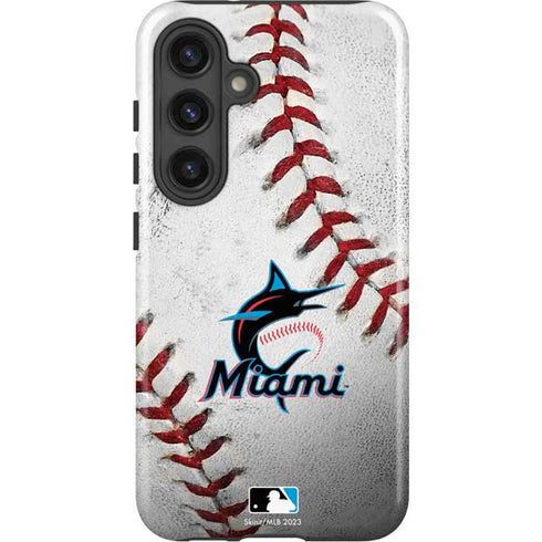 MLB Miami Marlins Game Ball Galaxy S24 Impact Case