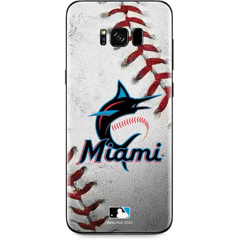 MLB Miami Marlins Game Ball Galaxy S8 Plus Skin