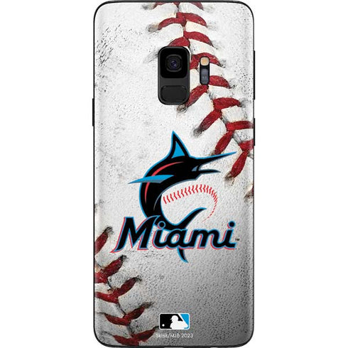 MLB Miami Marlins Game Ball Galaxy S9 Skin