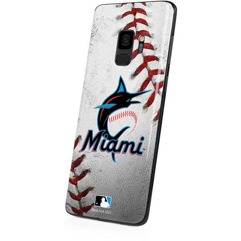 MLB Miami Marlins Game Ball Galaxy S9 Skin