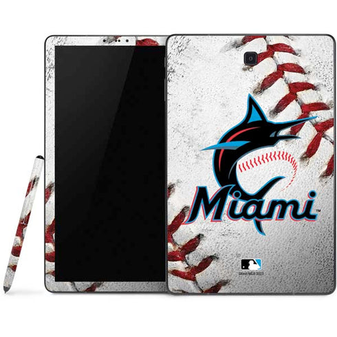 MLB Miami Marlins Game Ball Samsung Galaxy Tab Skin