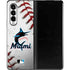 MLB Miami Marlins Game Ball Galaxy Z Fold3 5G Skin