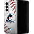 MLB Miami Marlins Game Ball Galaxy Z Fold4 5G Skin