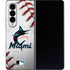 MLB Miami Marlins Game Ball Galaxy Z Fold4 5G Skin