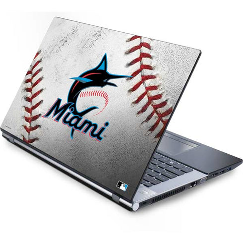 MLB Miami Marlins Game Ball Generic Laptop Skin
